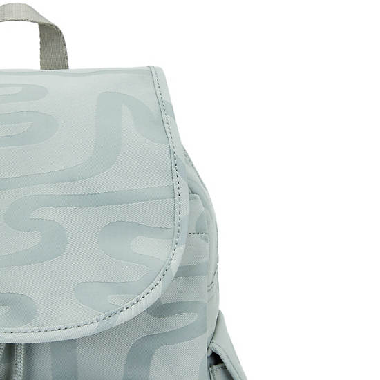 Sacs À Dos Kipling City Pack Small Classiche Printed Turquoise | FR 1711EB
